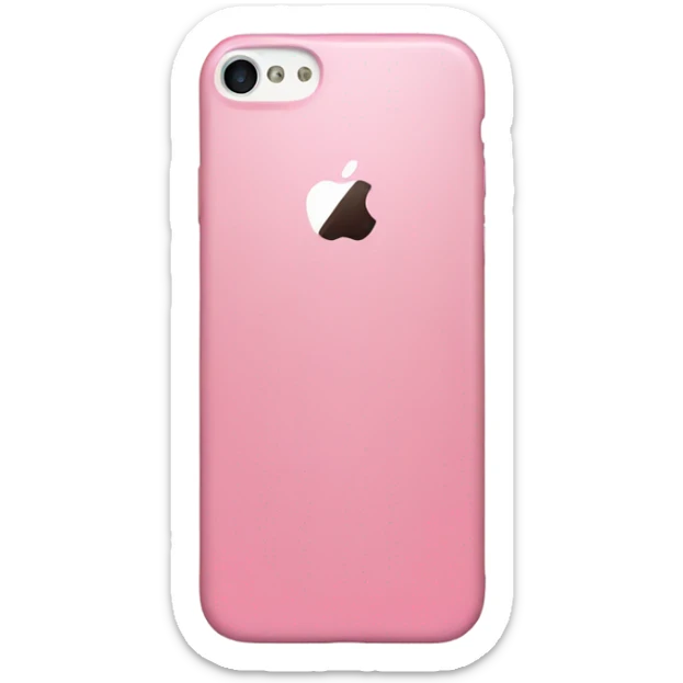 Pink iPhone  sticker