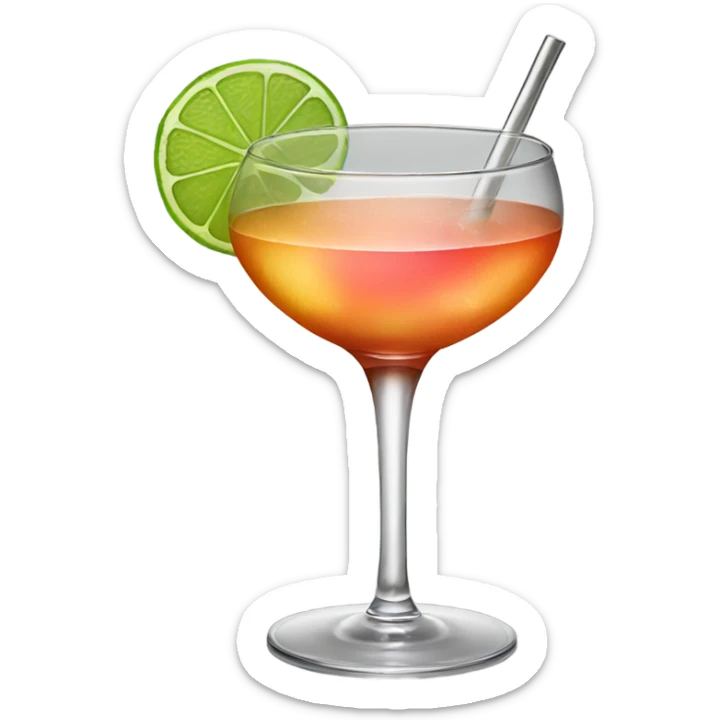 Cocktail sticker