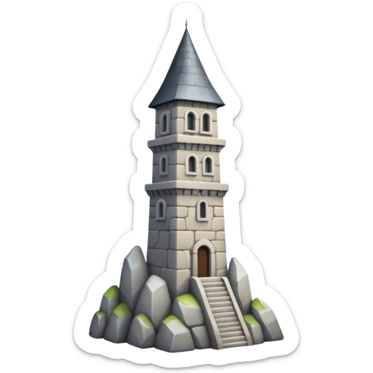 big tower sticker