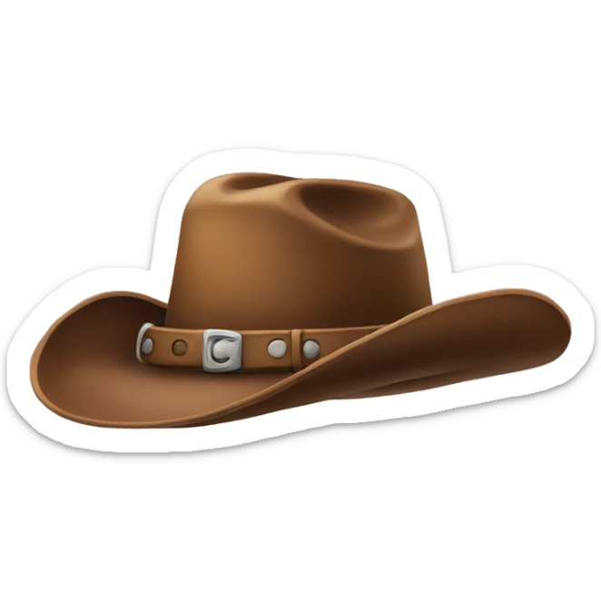 Cowboy hat  sticker