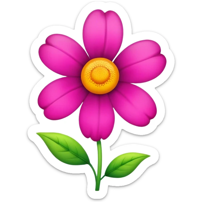 flower sticker