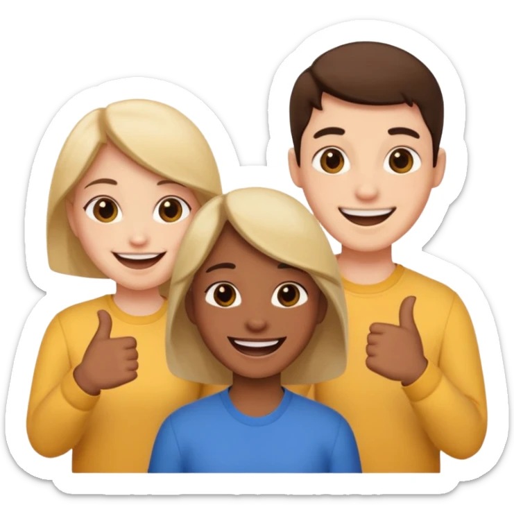 Kpop group Enhypen members, all of 7. All of them happy and smiling sticker