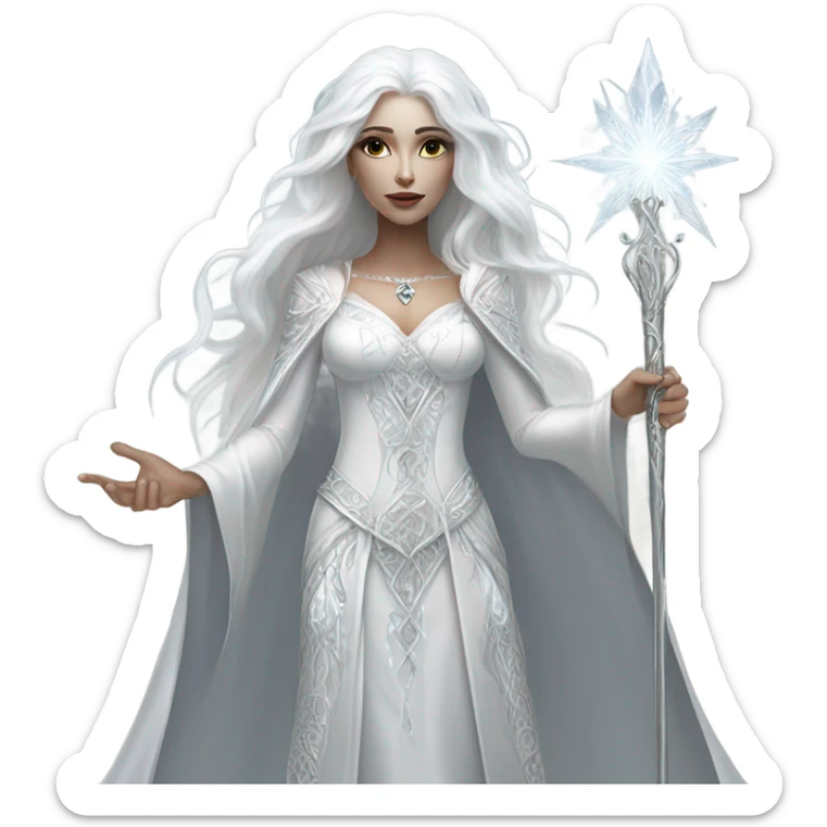 The White witch sticker