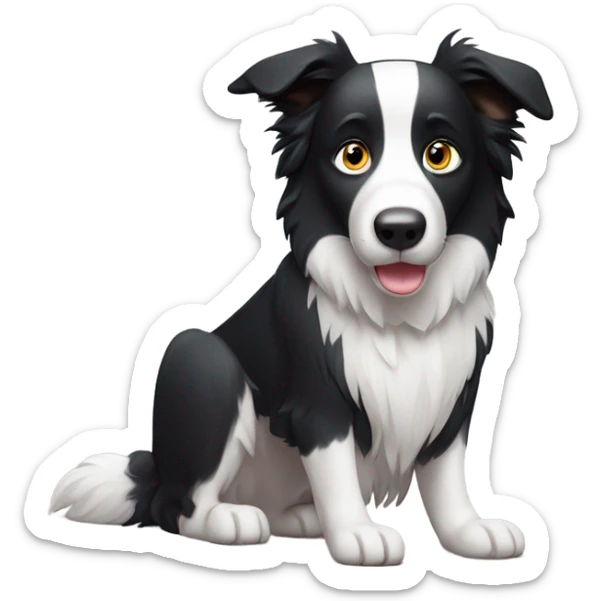 Border collie sticker