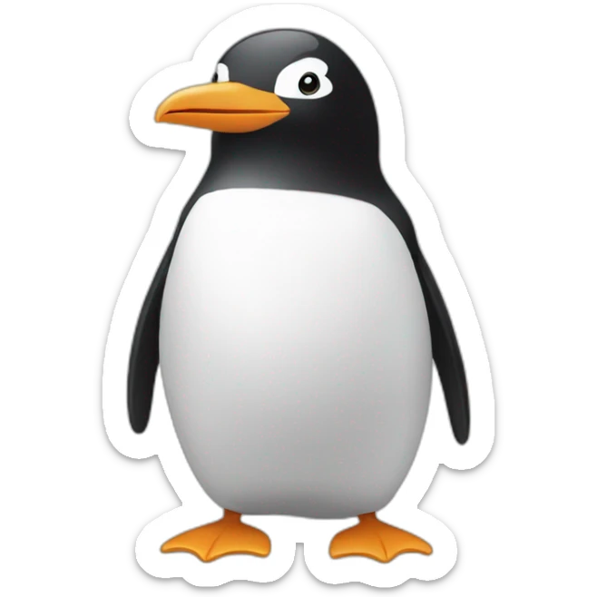 Pingouin sticker