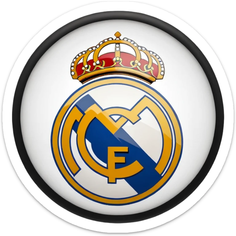 A real madrid logo , convert it to small emoji so that i can put it on my instagram bio sticker