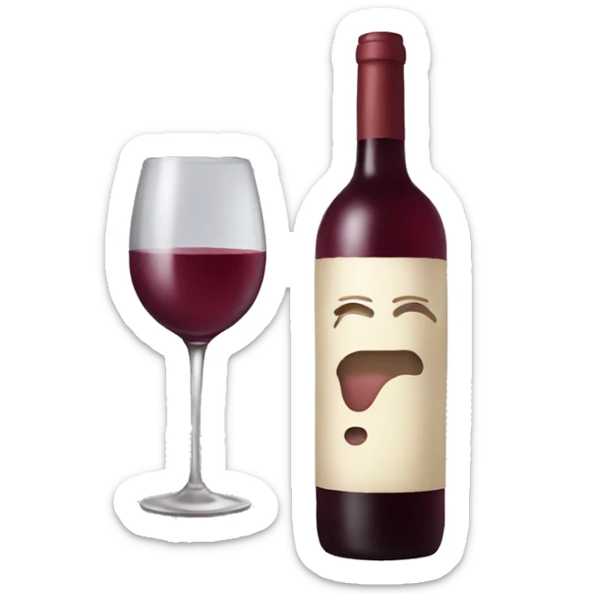 wine  sticker