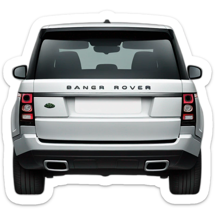 Range rover sticker