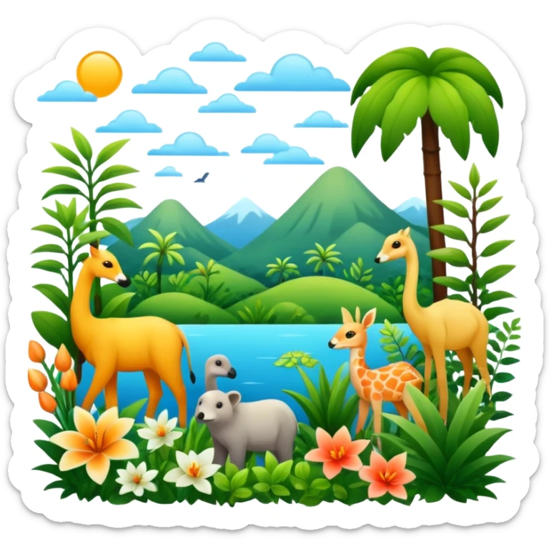 biodiversity sticker