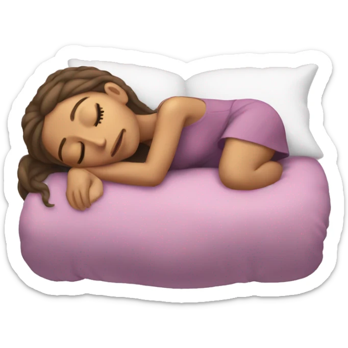 Ariana Grande sleeping sticker