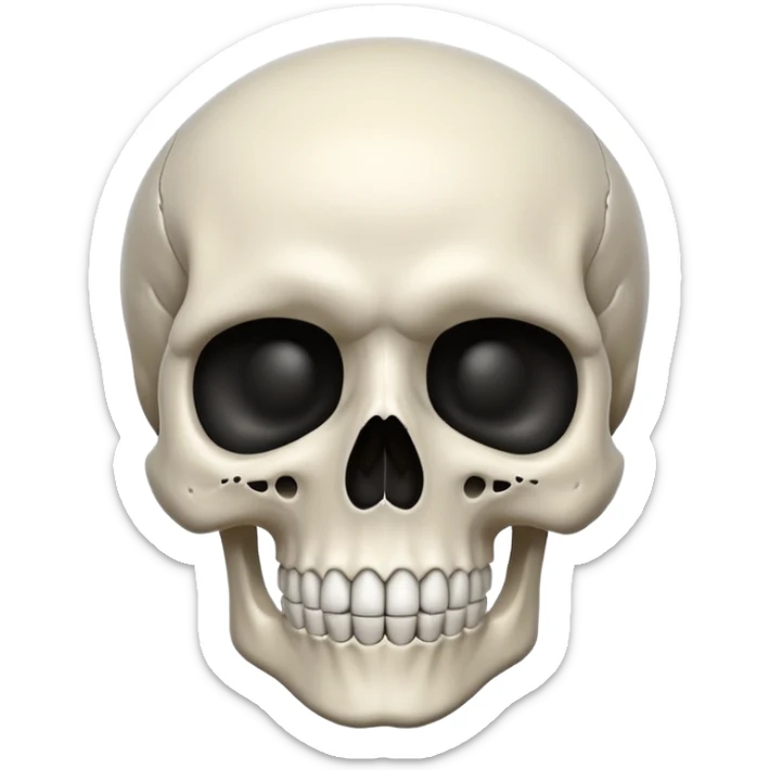 череп череп sticker