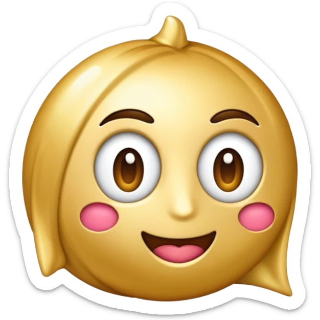 emoji de mão no coração que simbolize que a pessoa esta emocionada com algo sticker