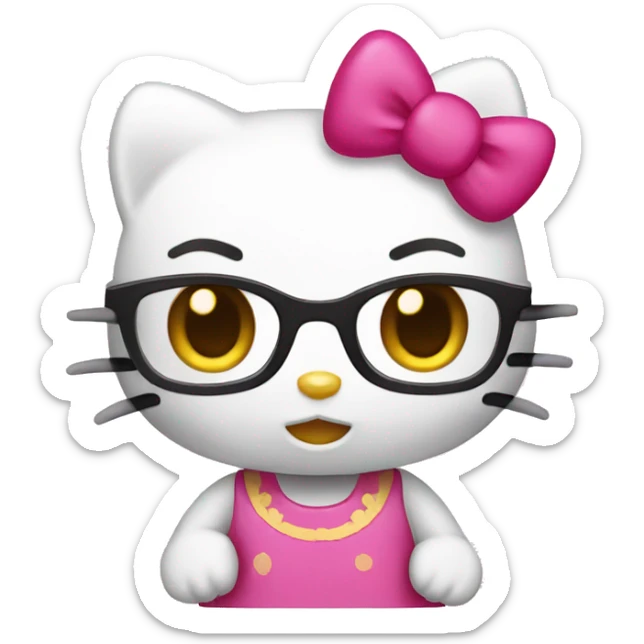 Hello-kitty hello-kitty sticker