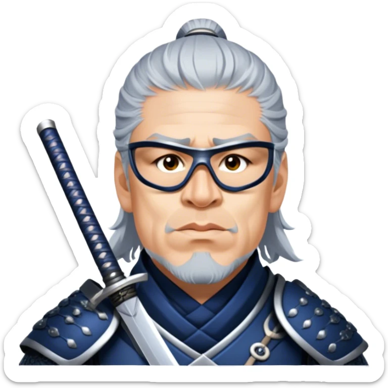 Warrior Samurai sticker