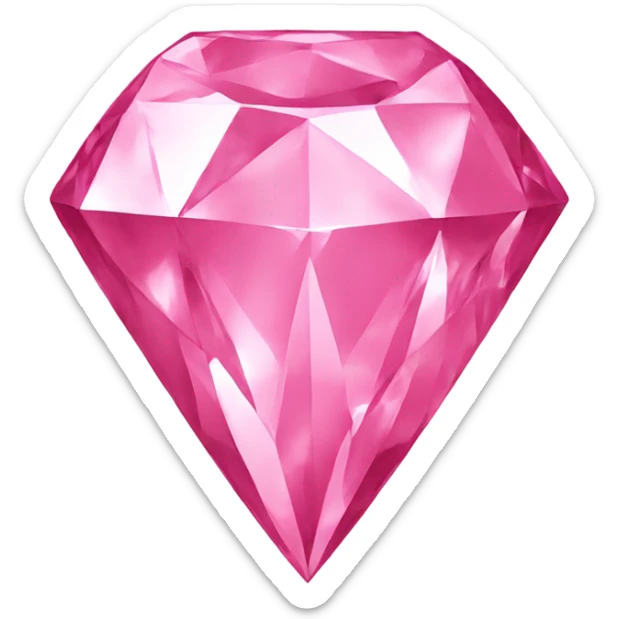 pink diamond right sticker