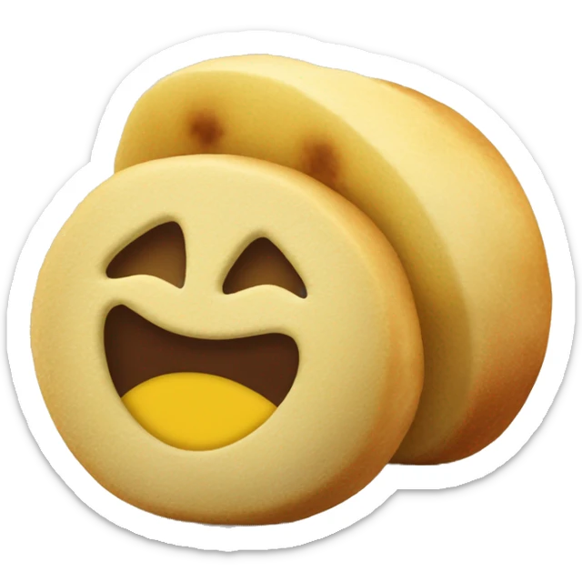 Pączek z nadzieniem pistacjowym z polewą z białej czekolady i kawałkami pistacji sticker