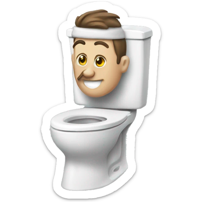 skibidi toilet sticker