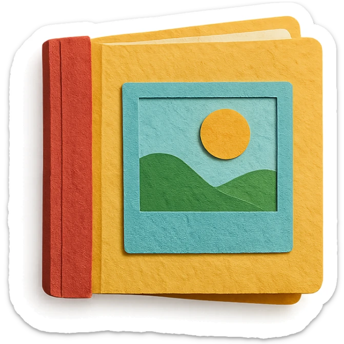 photo album  sticker