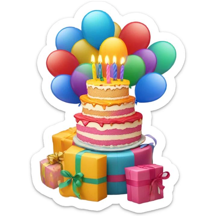 BIRTHDAY sticker
