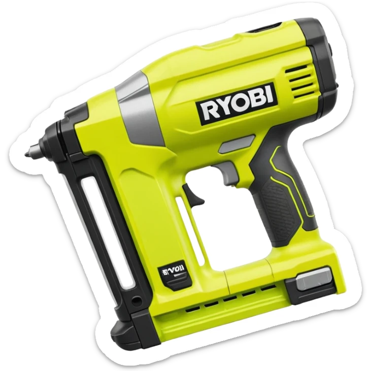 RYOBI 18V ONE+ AirStrike 18-Gauge Cordless Brad Nailer   sticker