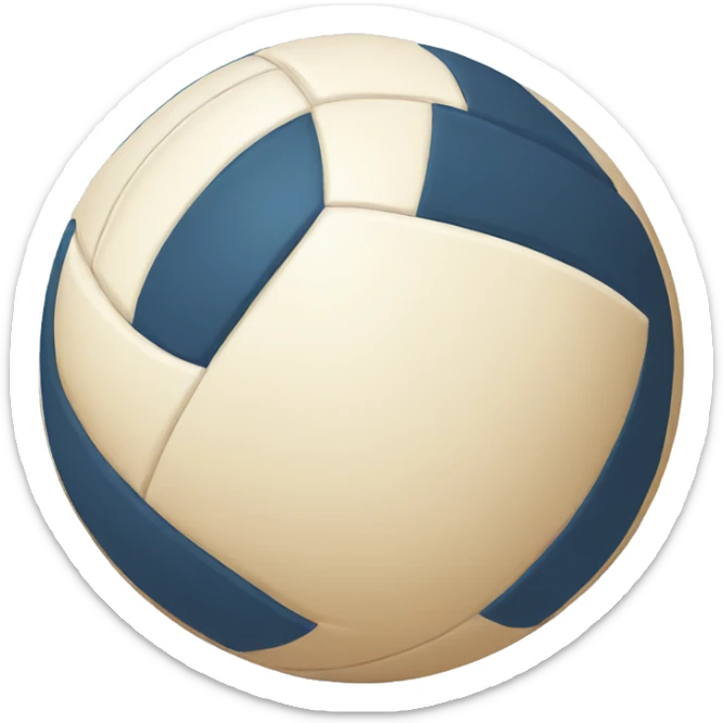 volleyball sticker