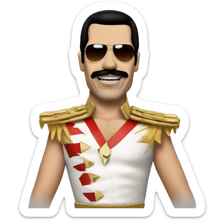 Freddie Mercury  sticker
