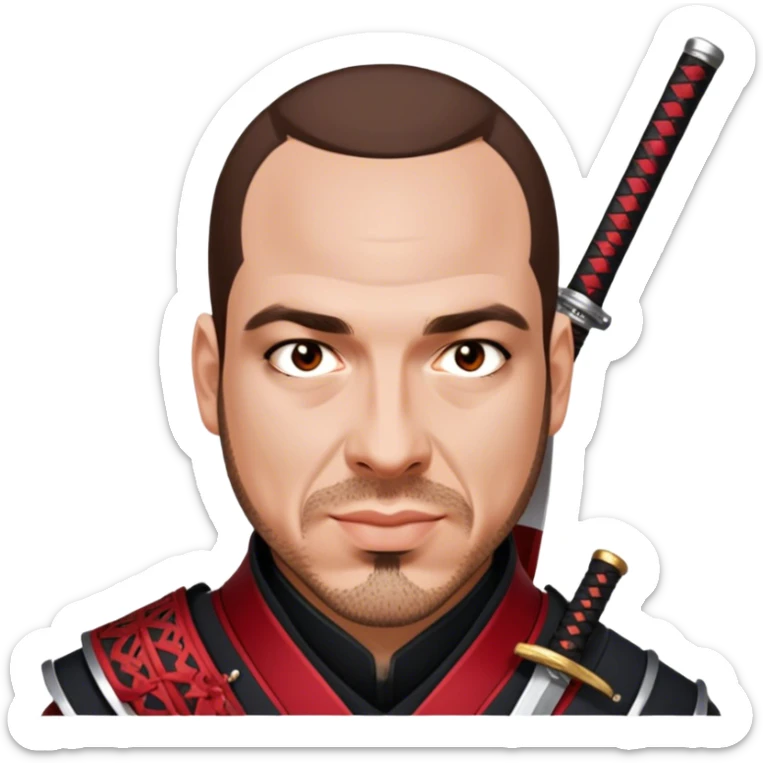 Katana Master sticker