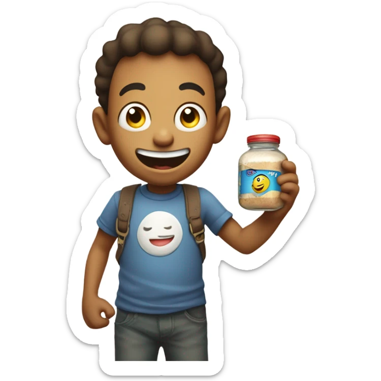 Johnny Johnny yes papa eating sugar no papa telling lies no papa open your mouth ha ha ha old sticker