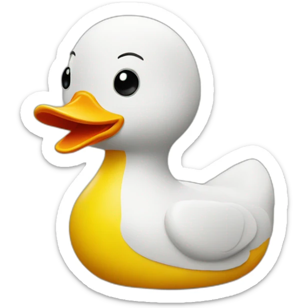 rubber duck sticker