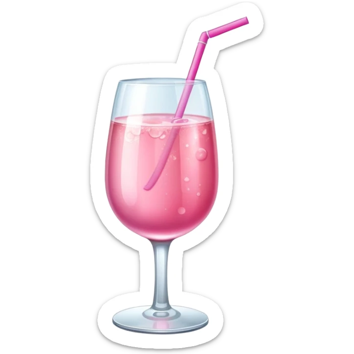Drink pink  sticker