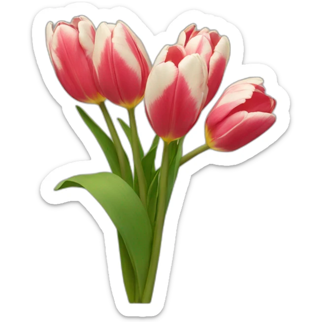 Tulips sticker