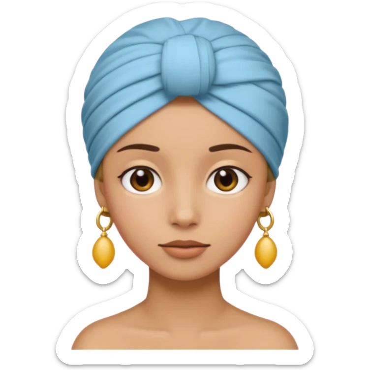 Plz a person who is young in emoji saradar ji with no earings sticker