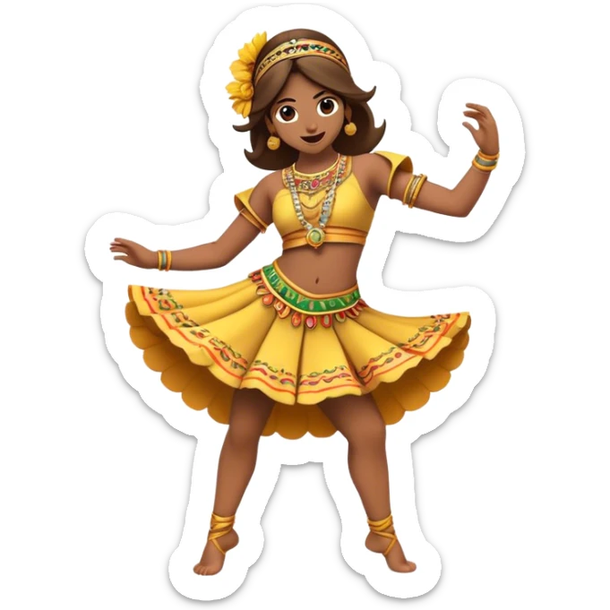 Cinematic Realistic Sirtaki Dance Pop Culture Emoji, showcasing energetic traditional dance movements rendered with dynamic, rhythmic lighting and expressive detail. sticker