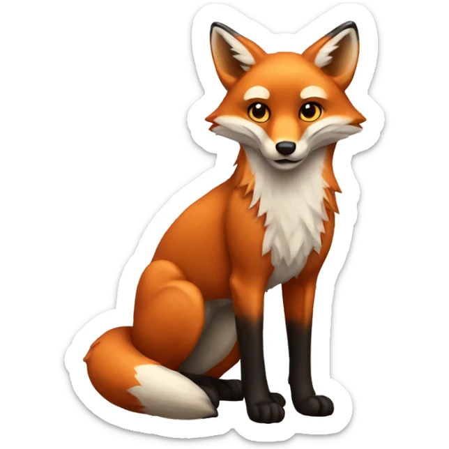 Fox  sticker