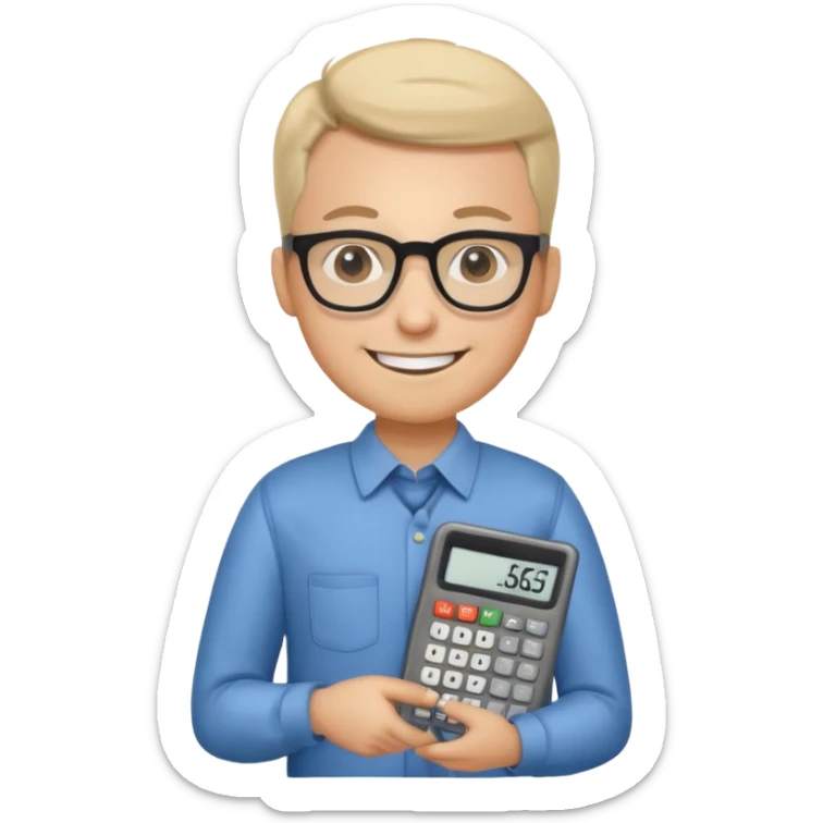 imagenes de una contador en caricatura y que mencione conta 365 sticker