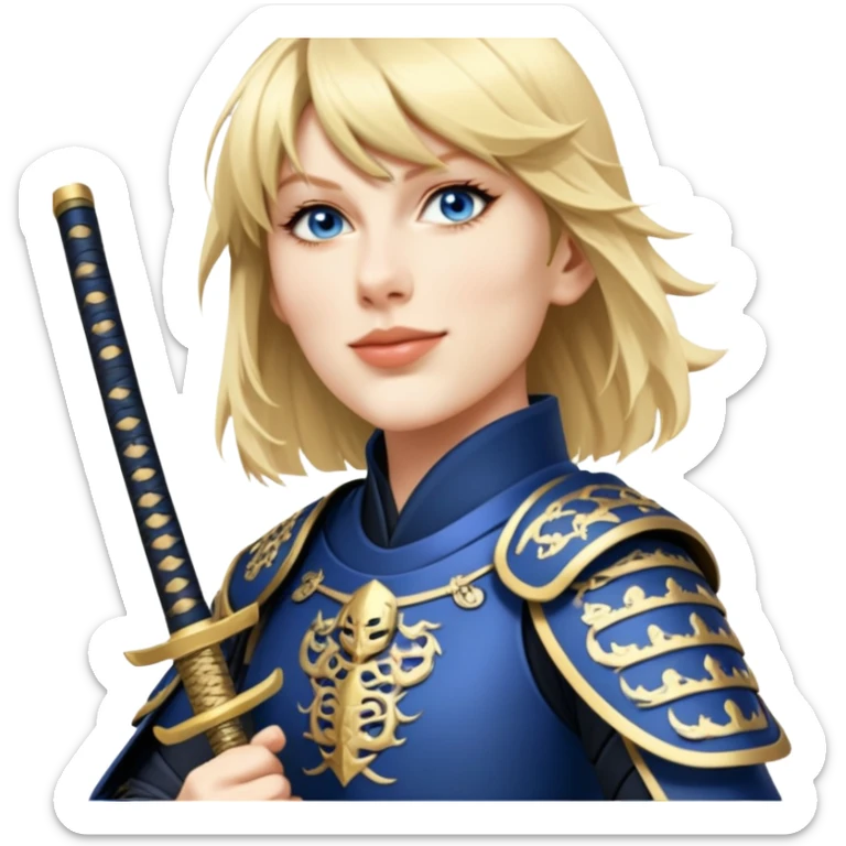 Samurai Strategist sticker