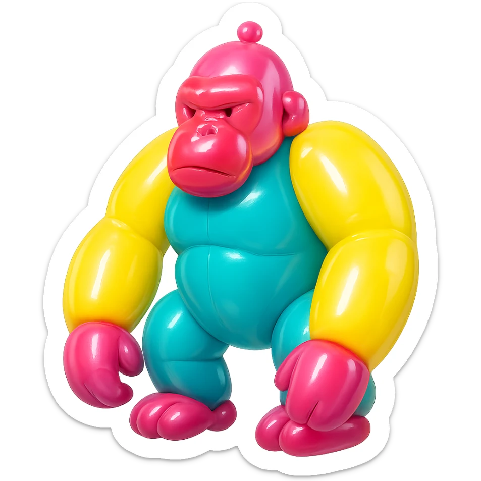 Gorilla sticker