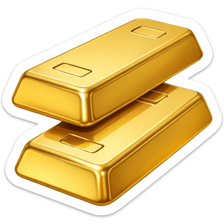Gold 1 sticker