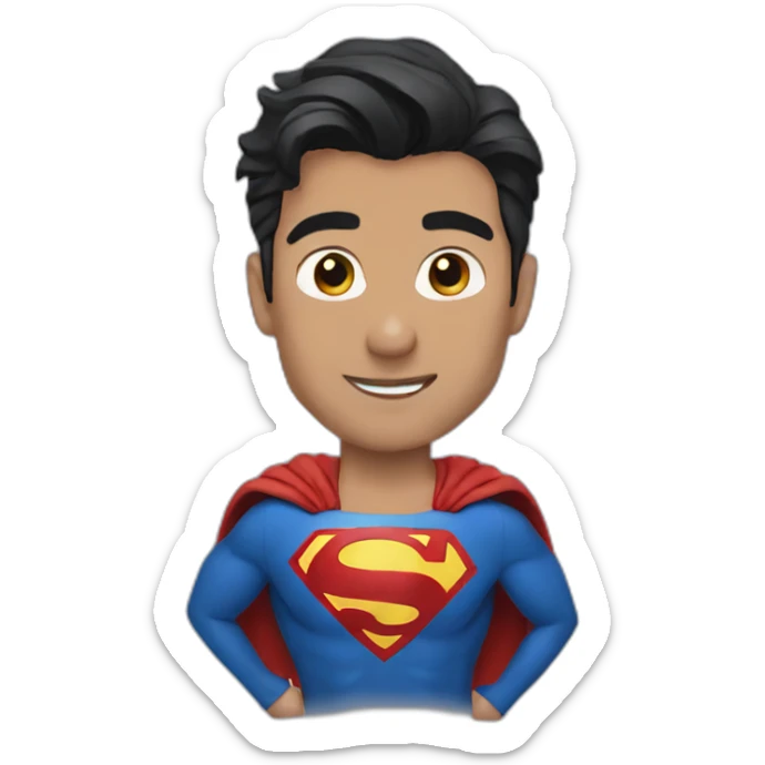Mohit superman sticker