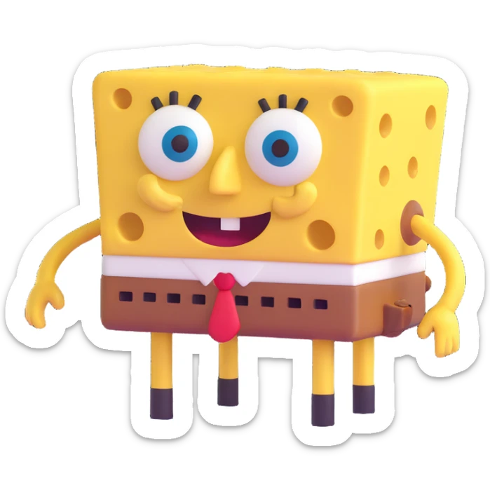 Bob leponge  sticker