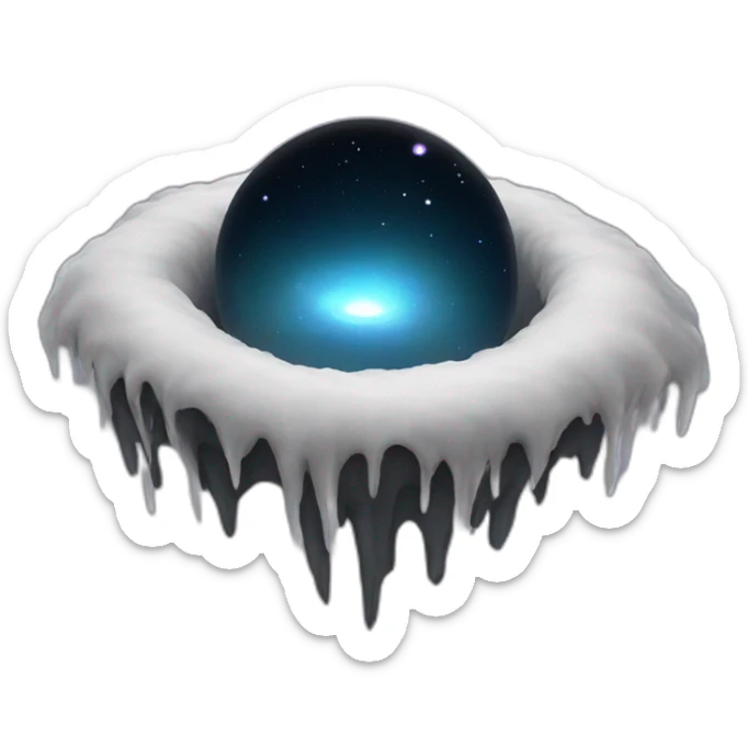 Black Hole sticker