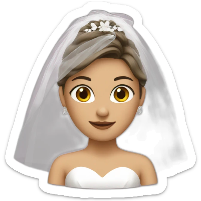 Bride sticker