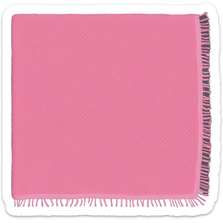 Pink blanket  sticker