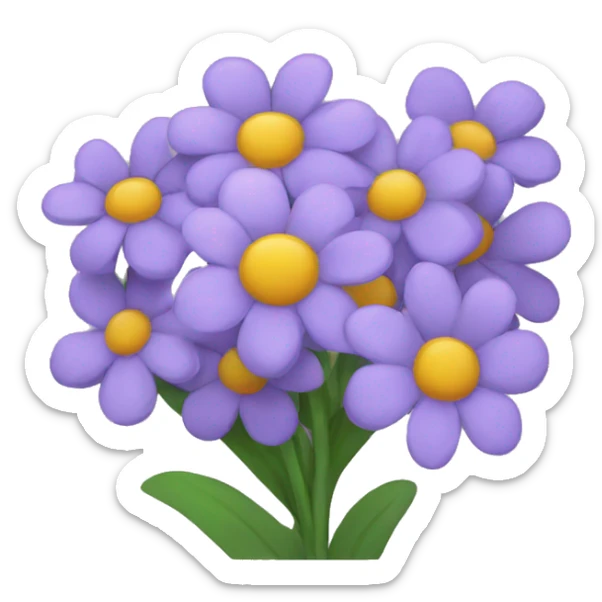 Flowers sticker