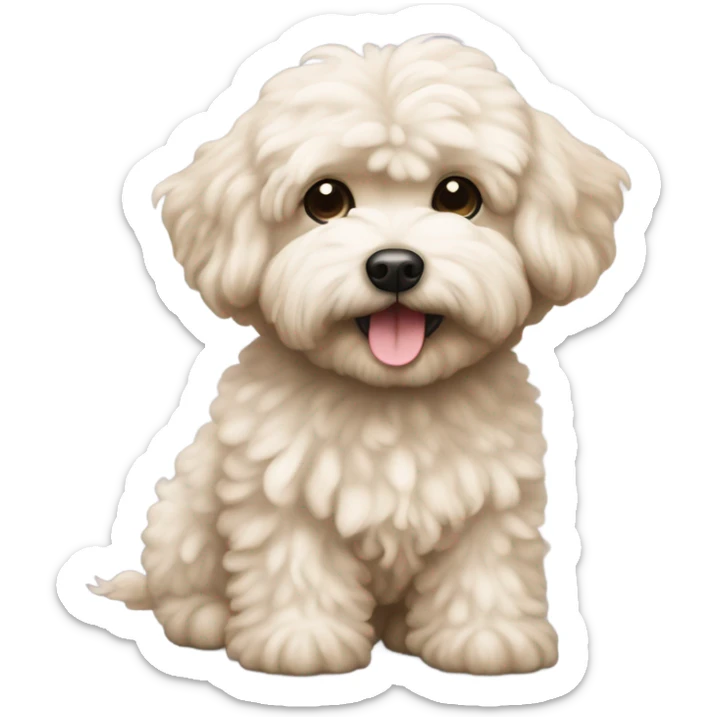 Maltipoo sticker