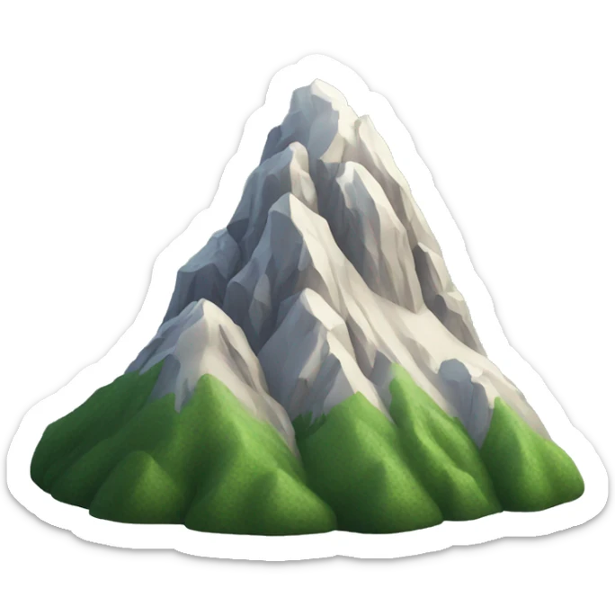 mountain  sticker