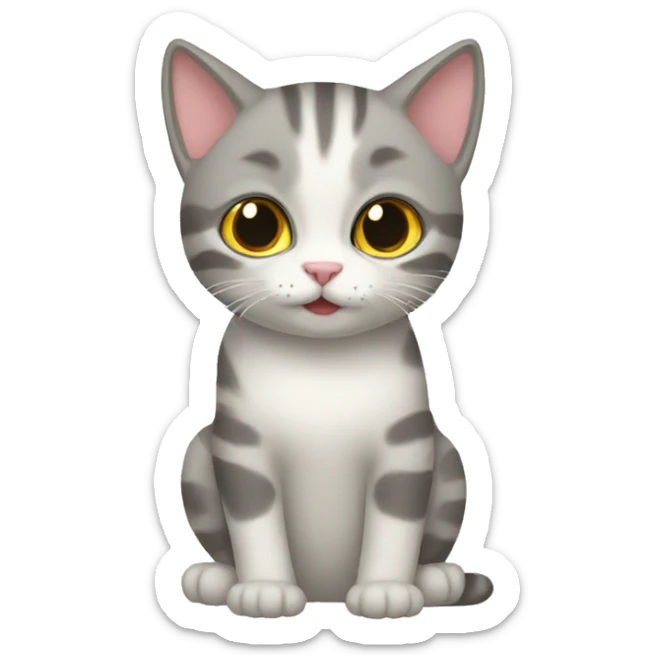 gatos  sticker