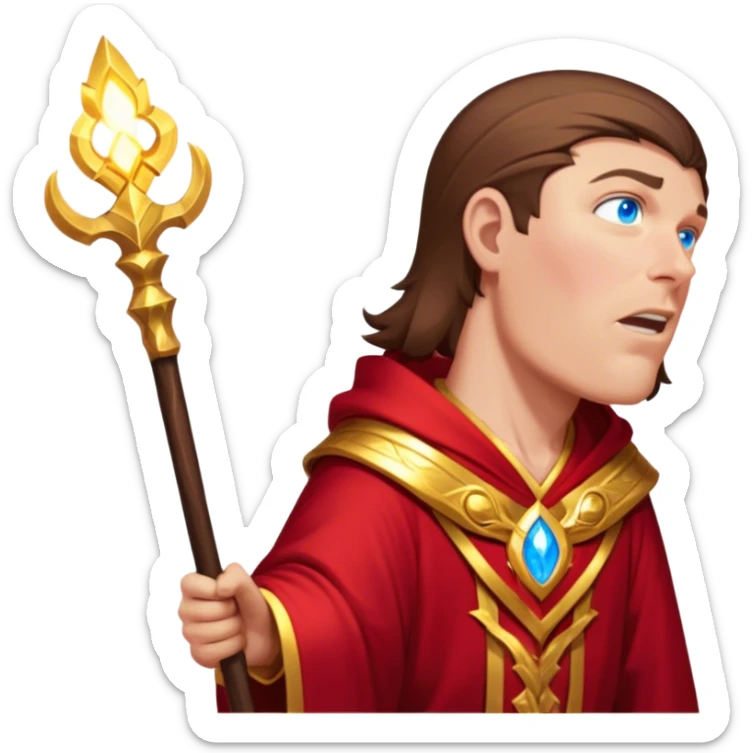 Crimson Spellbinder sticker