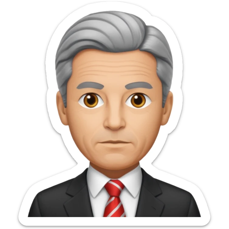 Luís Filipe Vieira, former president of the Portuguese football club Benfica sticker