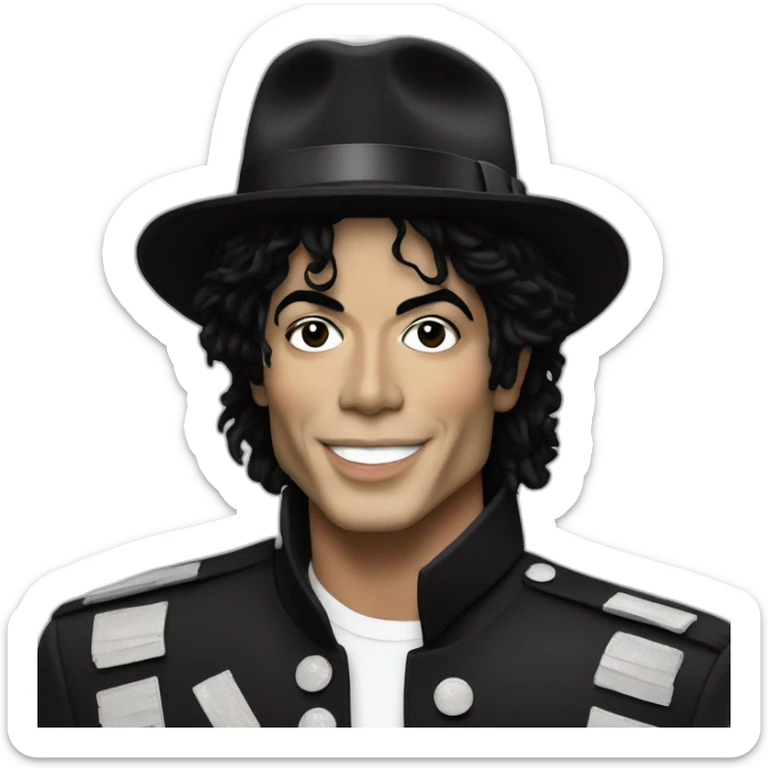 Michael Jackson sticker